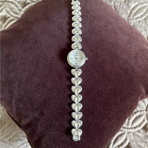 Sterling silver Solitude heart bracelet watch❣️